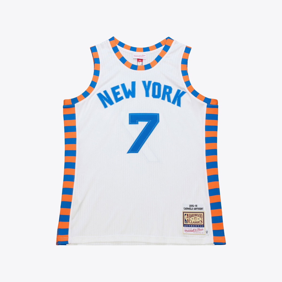 New York Knicks Carmelo Anthony Mitchell & Ness 2015-16 product image 2
