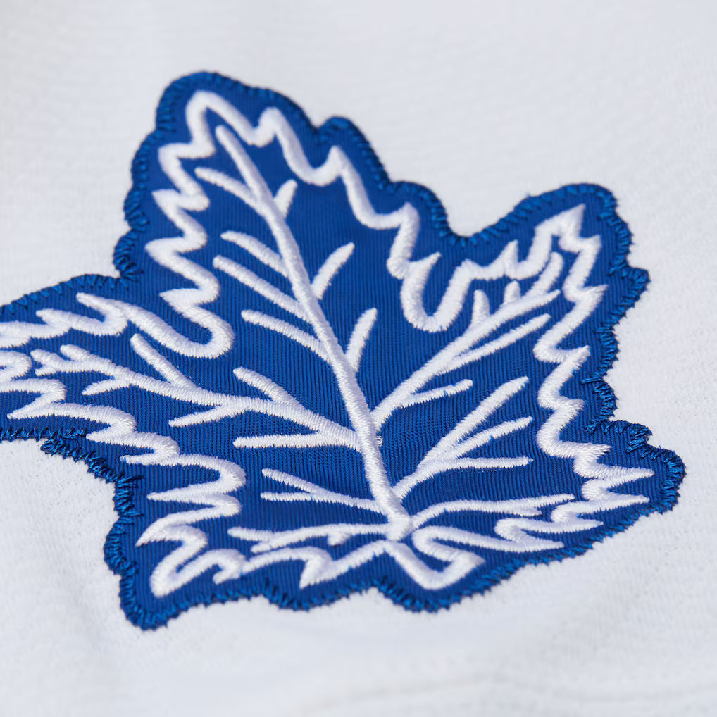 Doug Gilmour Toronto Maple Leafs 1992-93 White Power Play Jersey for Men product image 8, provided for visual reference and