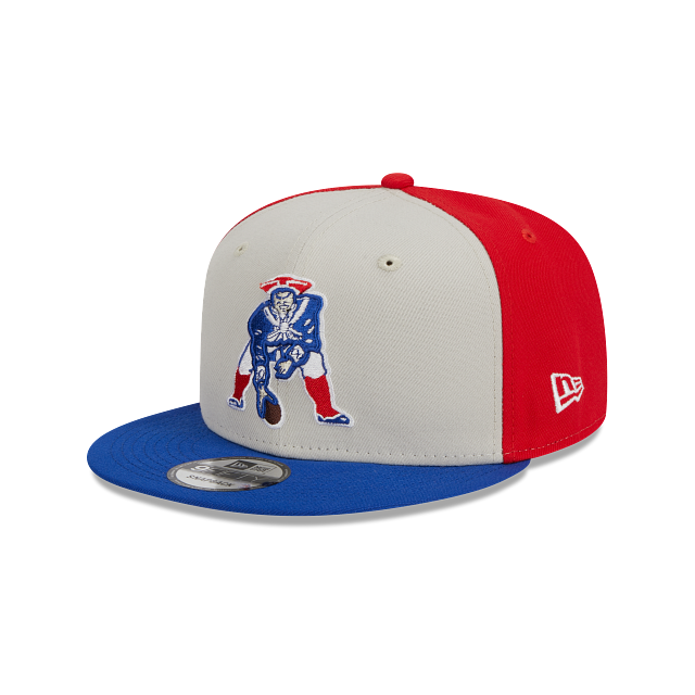 New England Patriots Historic Team Color NFL 9FIFTY Snapback Adjustable Hat for Men product image 3, provided for visual