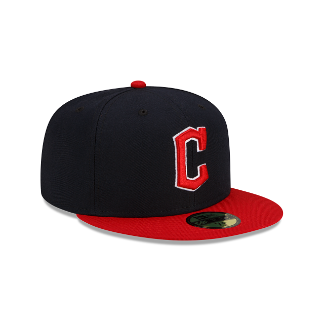 Cleveland Guardians New Era 2 Tone Home On Field 59FIFTY Fitted Hat product image 3, provided for visual reference and