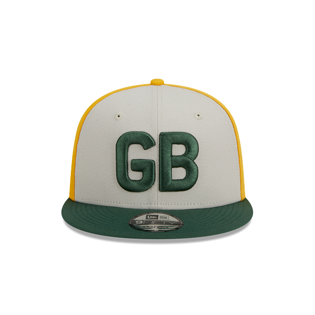 Green Bay Packers Historic Team Color NFL 9FIFTY Snapback Adjustable Hat for Men product image 2, provided for visual