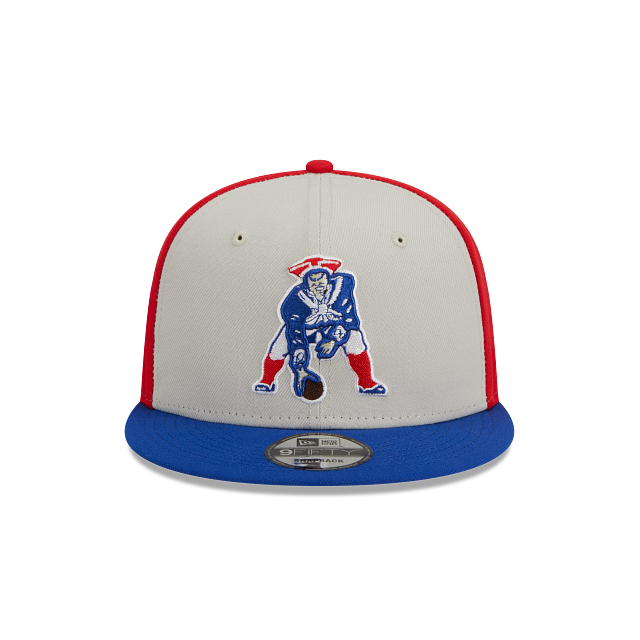 New England Patriots Historic Team Color NFL 9FIFTY Snapback Adjustable Hat for Men product image 2, provided for visual