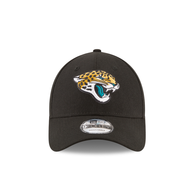 Jacksonville Jaguars Black The League 9FORTY Adjustable Game Hat product image 2, provided for visual reference and product
