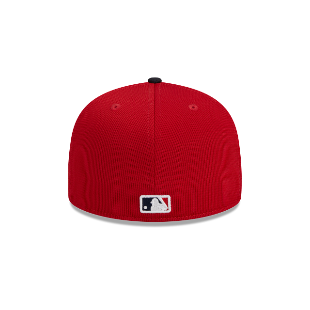 Atlanta Braves New Era Red/Navy 2025 Spring Training 59FIFTY Fitted Hat product image 6, provided for visual reference and