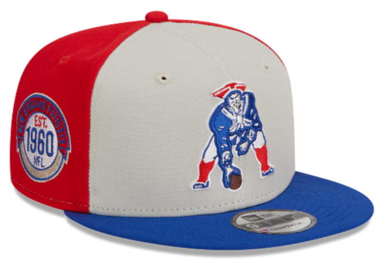 New England Patriots Historic Team Color NFL 9FIFTY Snapback Adjustable Hat for Men product image 1, provided for visual