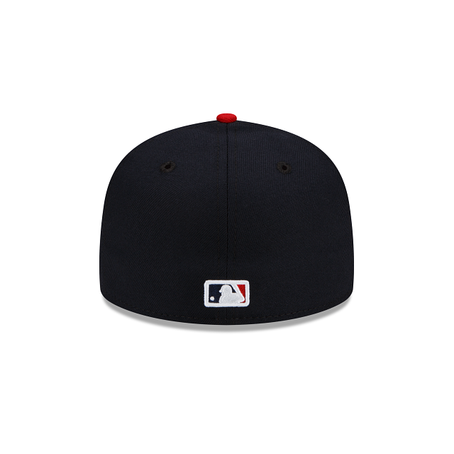 Cleveland Guardians New Era 2 Tone Home On Field 59FIFTY Fitted Hat product image 6, provided for visual reference and