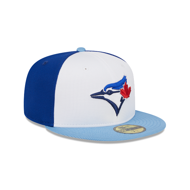 Toronto Blue Jays New Era White/Blue 2024 Spring Training 59FIFTY Fitted Hat product image 3, provided for visual reference