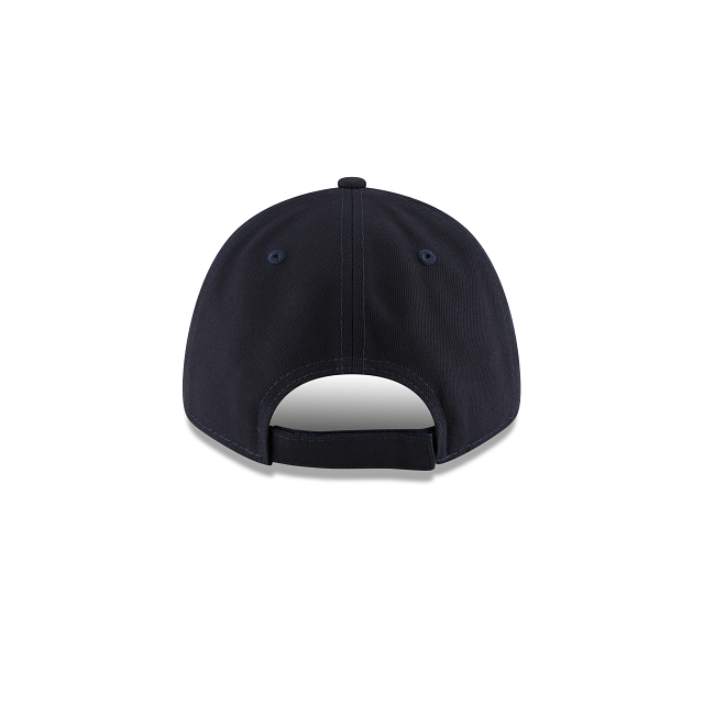 Cleveland Guardians New Era Road The League Navy 9FORTY Adjustable Hat product image 6, provided for visual reference and