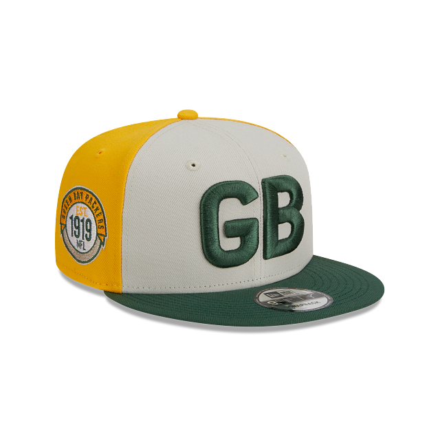 Green Bay Packers Historic Team Color NFL 9FIFTY Snapback Adjustable Hat for Men product image 1, provided for visual