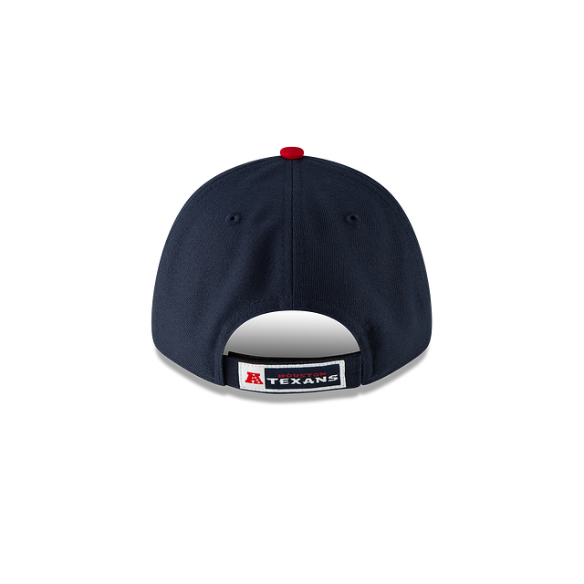 Houston Texans Navy/Red The League 9FORTY Adjustable Game Hat product image 6, provided for visual reference and product