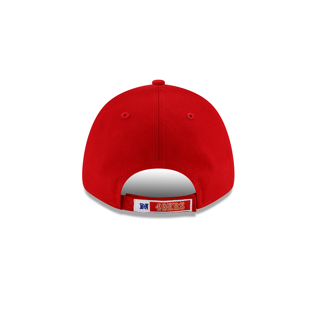 San Francisco 49ers Scarlet The League 9FORTY Adjustable Game Hat product image 6, provided for visual reference and product