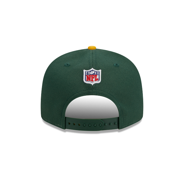 Green Bay Packers Historic Team Color NFL 9FIFTY Snapback Adjustable Hat for Men product image 6, provided for visual