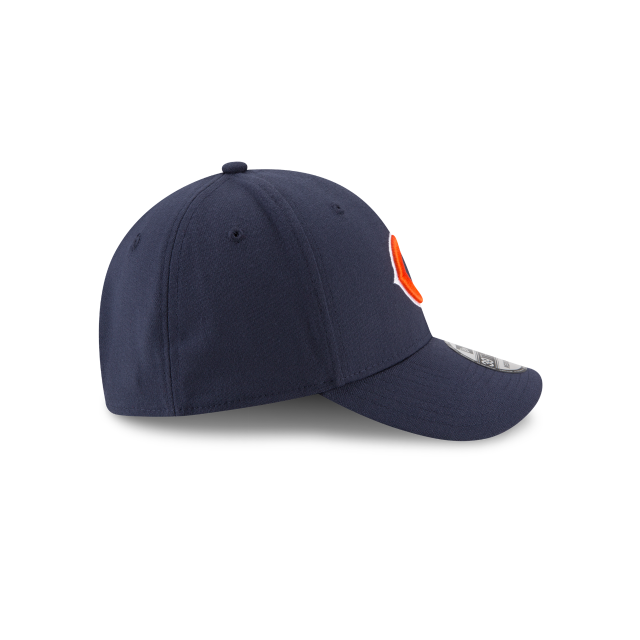 Chicago Bears New Era Navy Team Classic 39THIRTY Flex Hat for Men product image 5, provided for visual reference and product