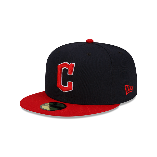 Cleveland Guardians New Era 2 Tone Home On Field 59FIFTY Fitted Hat product image 8, provided for visual reference and