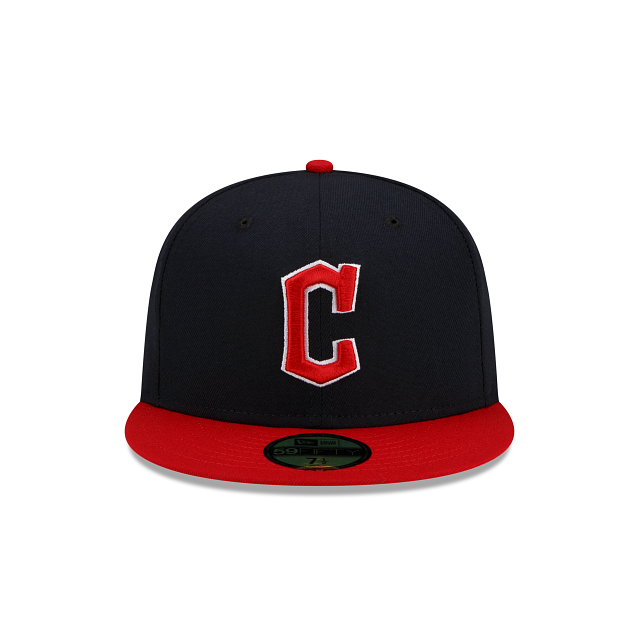 Cleveland Guardians New Era 2 Tone Home On Field 59FIFTY Fitted Hat product image 2, provided for visual reference and