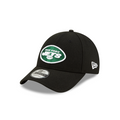 New York Jets Black The League Primary Logo 9FORTY Adjustable Game Cap product image 1, provided for visual reference and