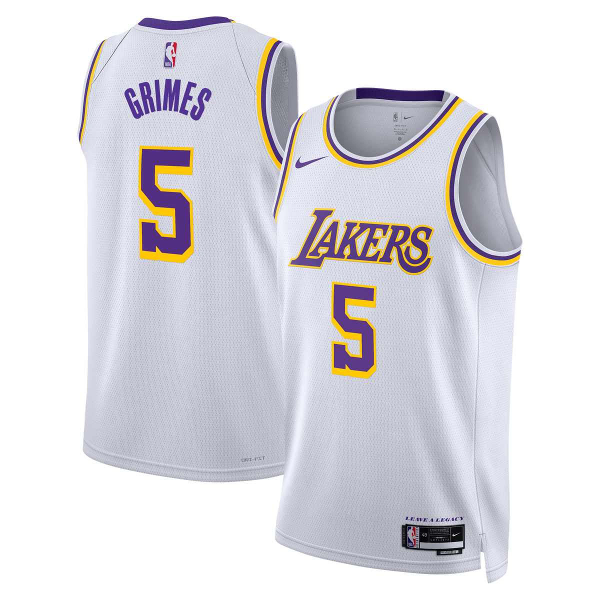 Los Angeles Lakers Nike Association Edition Swingman Jersey product image 2