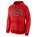 Chicago Bulls Fanatics Faded Red Foul Trouble Hoodie for Men product image 1, provided for visual reference and product