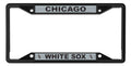 MLB Chicago White Sox Black License Plate Frame product image 1, provided for visual reference and product detail review