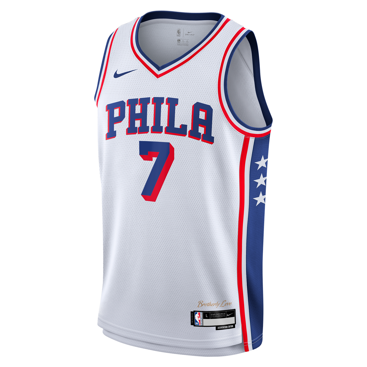 Philadelphia 76ers Jaylen Brown Nike Association Swingman product image 3