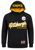 Pittsburgh Steelers New Era Black Fleece Pullover Hoodie for Men product image 1, provided for visual reference and product