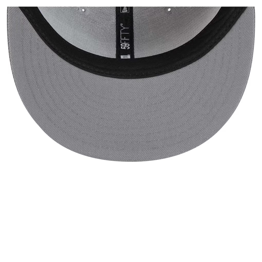 Chicago Bears New Era Gray/Graphite Iron Cloud 59FIFTY Fitted Hat product image 5, provided for visual reference and product
