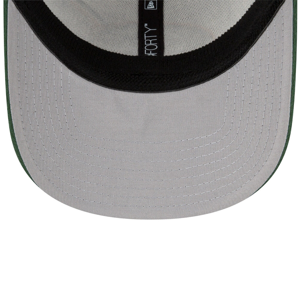 Green Bay Packers New Era White/Green 2023 Sideline 39THIRTY Flex Hat for Men product image 5, provided for visual reference