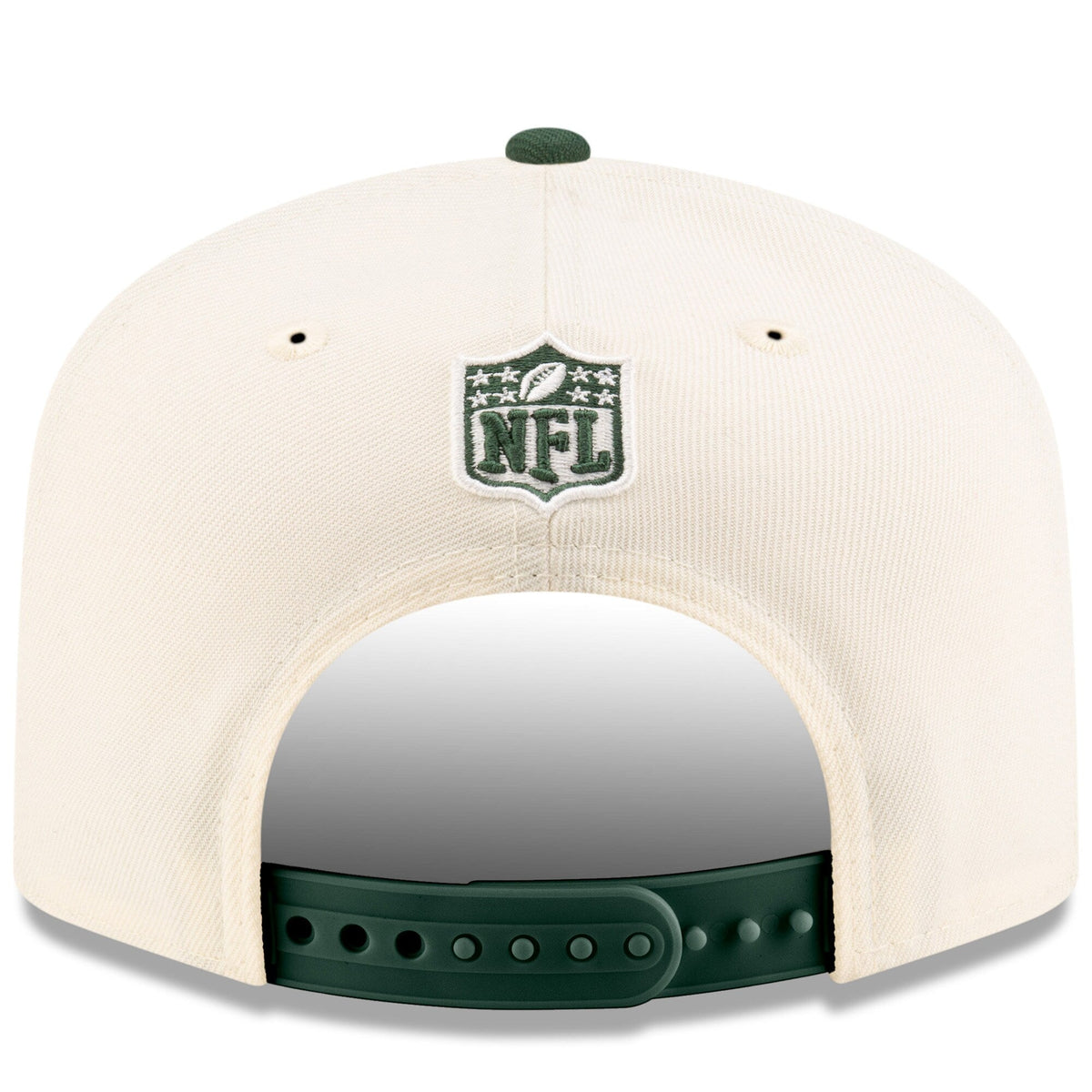 Green Bay Packers New Era 2025 NFL Draft Chrome A-Frame 9FIFTY Snapback Adjustable Hat for Men product image 4, provided for