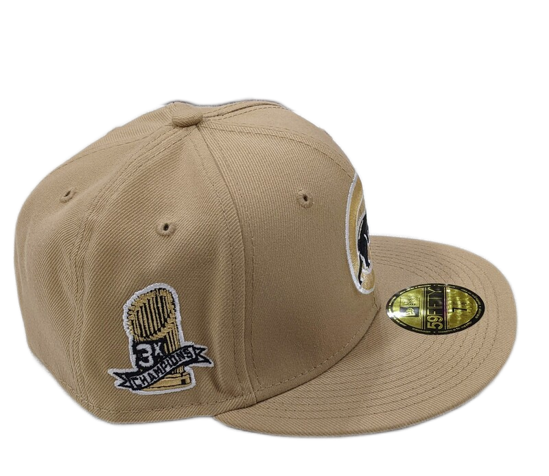 Chicago Cubs 3X Cold Pint New Era 59FIFTY Fitted Hat product image 2, provided for visual reference and product detail review