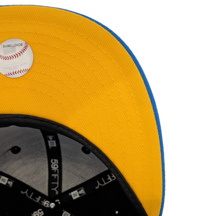 Chicago Cubs Black/Blue Reef/Gold City Connect 59FIFTY Fitted Hat product image 5, provided for visual reference and product