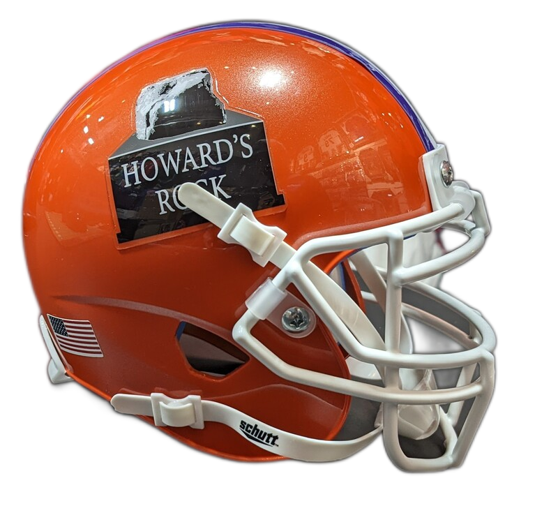 Schutt XP Authentic Clemson Tigers Howards Rock Mini Helmet product image 1, provided for visual reference and product