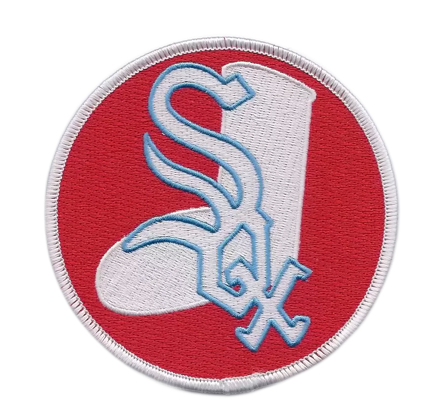 Chicago White Sox 1972 Home Jersey Sleeve Patch product image 1, provided for visual reference and product detail review