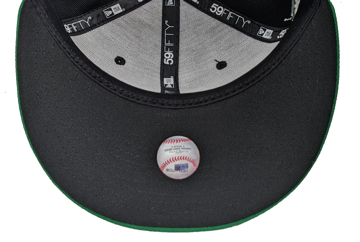 Chicago White Sox New Era 2 Tone Prime Diamond Black/Green 59FIFTY Fitted Hat product image 5, provided for visual reference