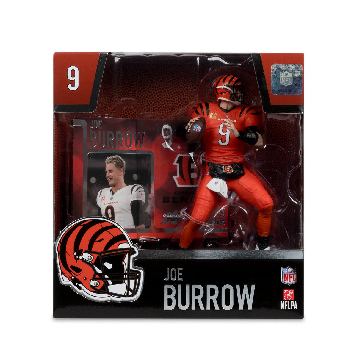 Joe Burrow Cincinnati Bengals Sportspicks Legacy Series McFarlane Figure product image 5, provided for visual reference and