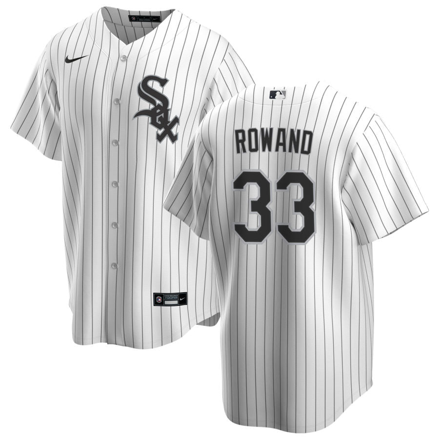 Aaron Rowand Chicago White Sox NIKE Replica Men Home Jersey With Premium Lettering product image 1, provided for visual