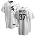 NIKE Men Bobby Thigpen Chicago White Sox Home Replica Jersey With Premium Lettering product image 1, provided for visual