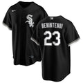 NIKE Men Andrew Benintendi Chicago White Sox Black Alternate Premium Stitch Replica Jersey product image 1, provided for