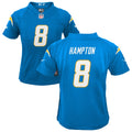 Youth Omarion Hampton Los Angeles Chargers Powder Blue Nike Game Jersey product image 1, provided for visual reference and
