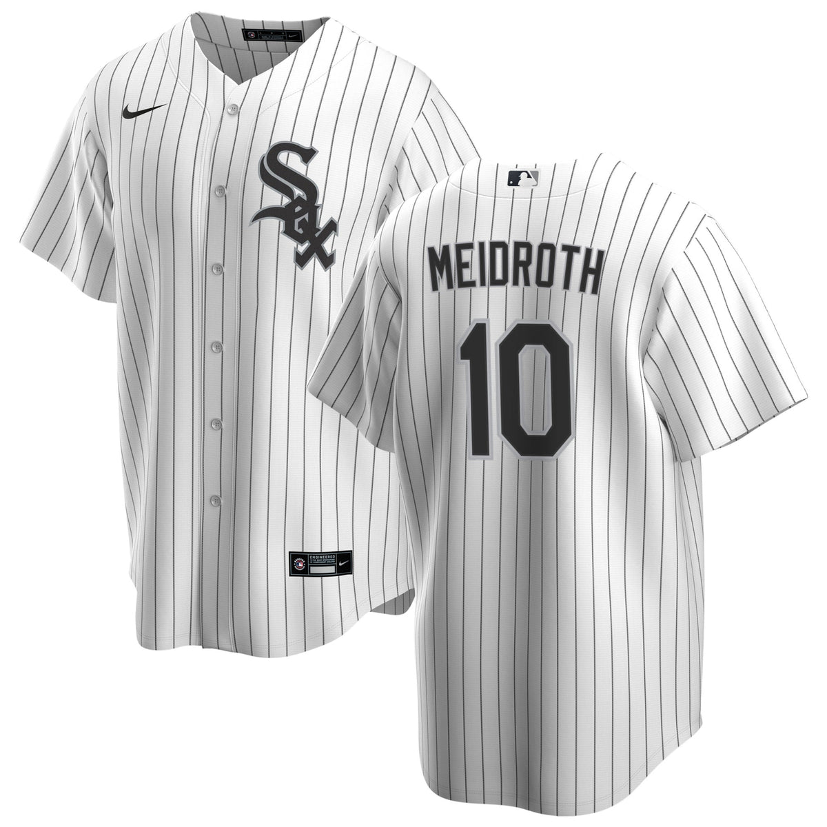 NIKE Men Chase Meidroth Chicago White Sox Home Premium Replica Jersey product image 1, provided for visual reference and