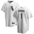 NIKE Men Lance "One Dog" Johnson Chicago White Sox Home Replica Jersey With Premium Lettering product image 1, provided for