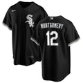 Colson Montgomery Chicago White Sox NIKE Replica Black Alternate Jersey for Men product image 1, provided for visual