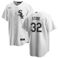 Steve Stone Chicago White Sox NIKE Replica Men Home Jersey With Premium Lettering product image 1, provided for visual
