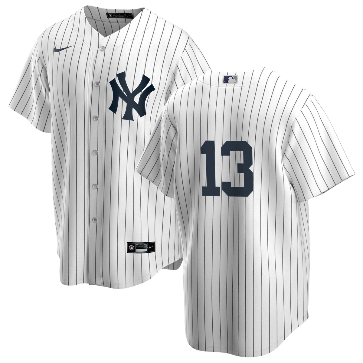 Nike Jazz Chisholm #13 White New York Yankees Home Official Replica Player Jersey for Men product image 1, provided for