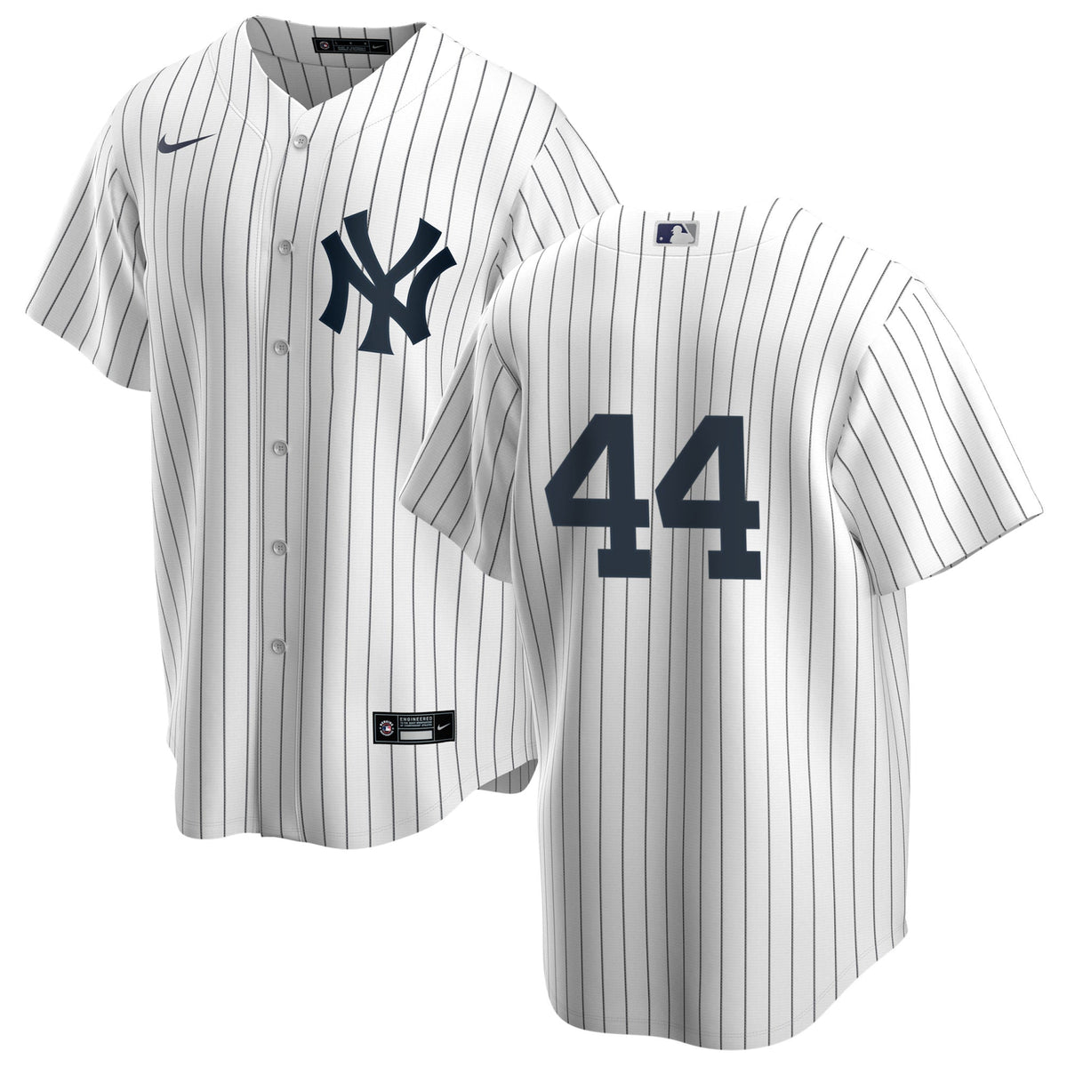 Nike Reggie Jackson #44 White New York Yankees Home Official Replica Player Jersey for Men product image 1, provided for