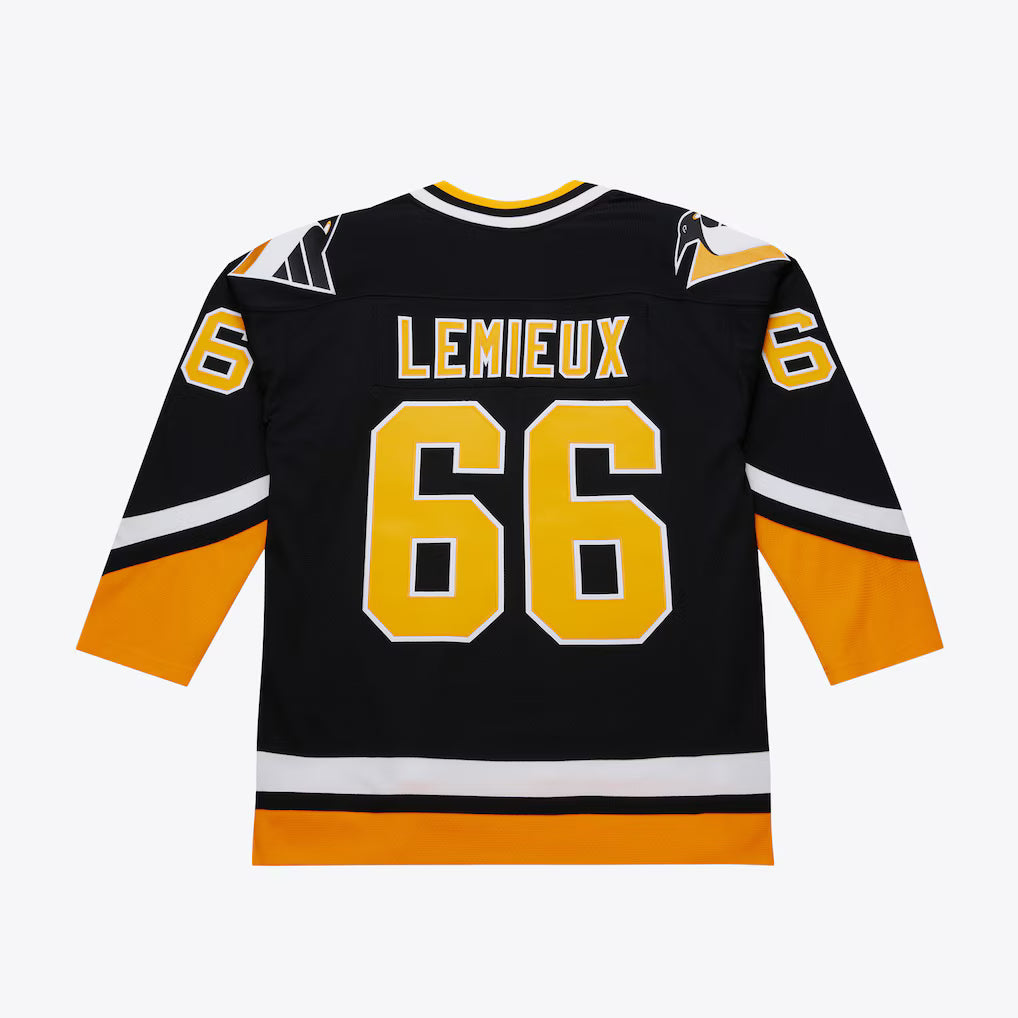 Mario Lemieux Pittsburgh Penguins 1992-93 Black Power Play Player Jersey for Men product image 2, provided for visual