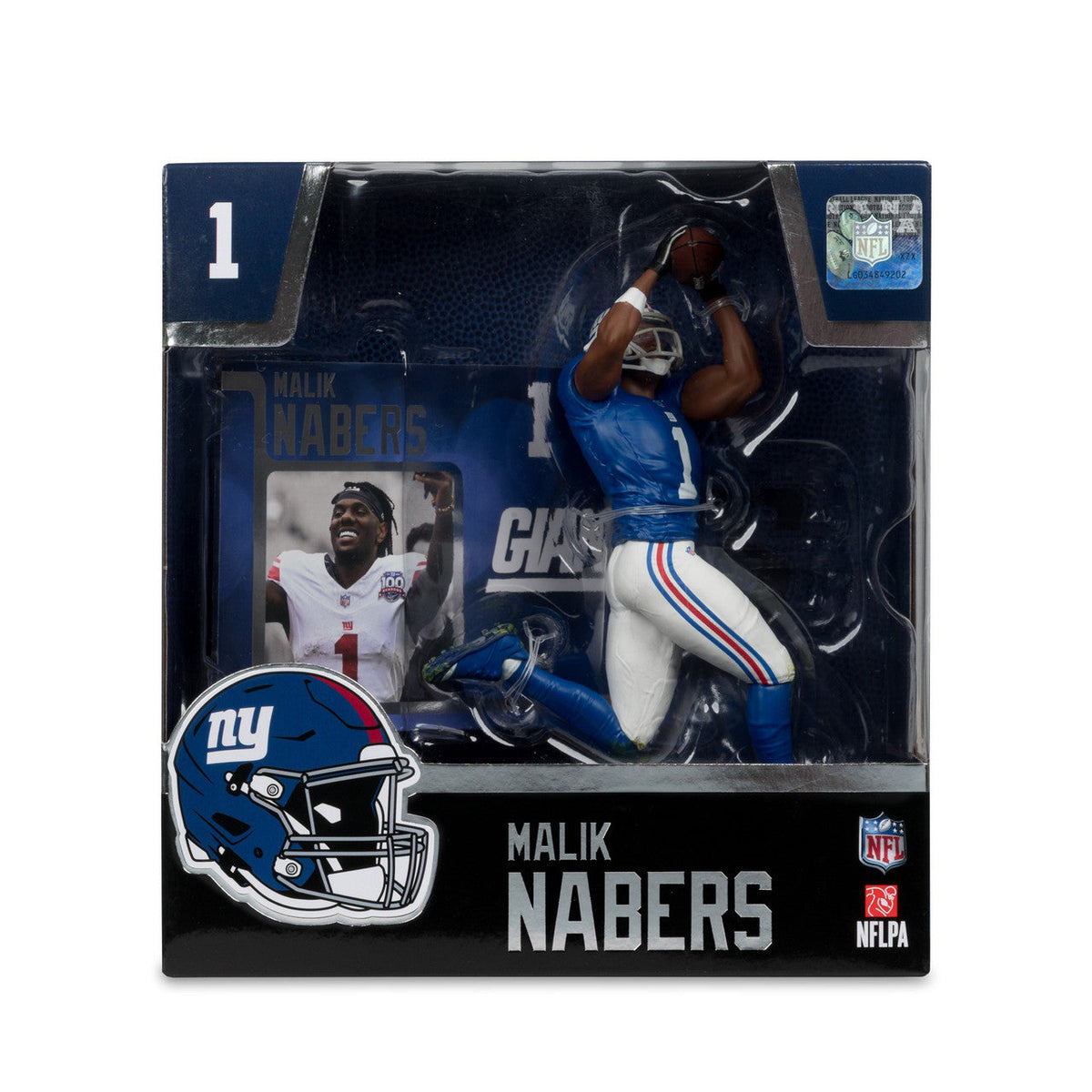 Malik Nabers New York Giants Sportspicks Legacy Series McFarlane Figure product image 5, provided for visual reference and