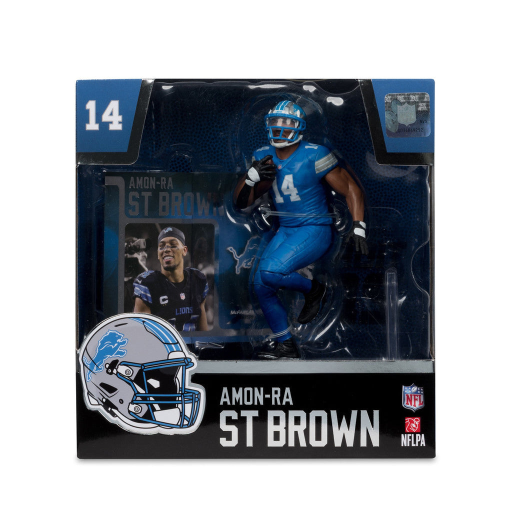 Amon-Ra St. Brown Detroit Lions Sportspicks Legacy Series McFarlane Figure product image 5, provided for visual reference
