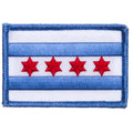 Chicago Flag Patch product image 1, provided for visual reference and product detail review