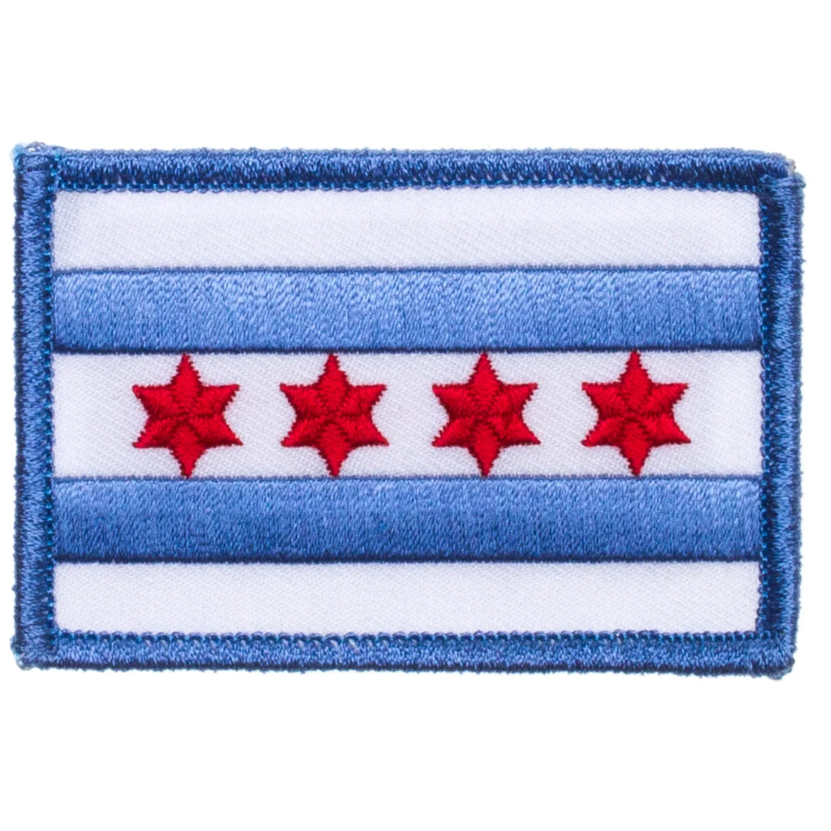 Chicago Flag Patch product image 1, provided for visual reference and product detail review
