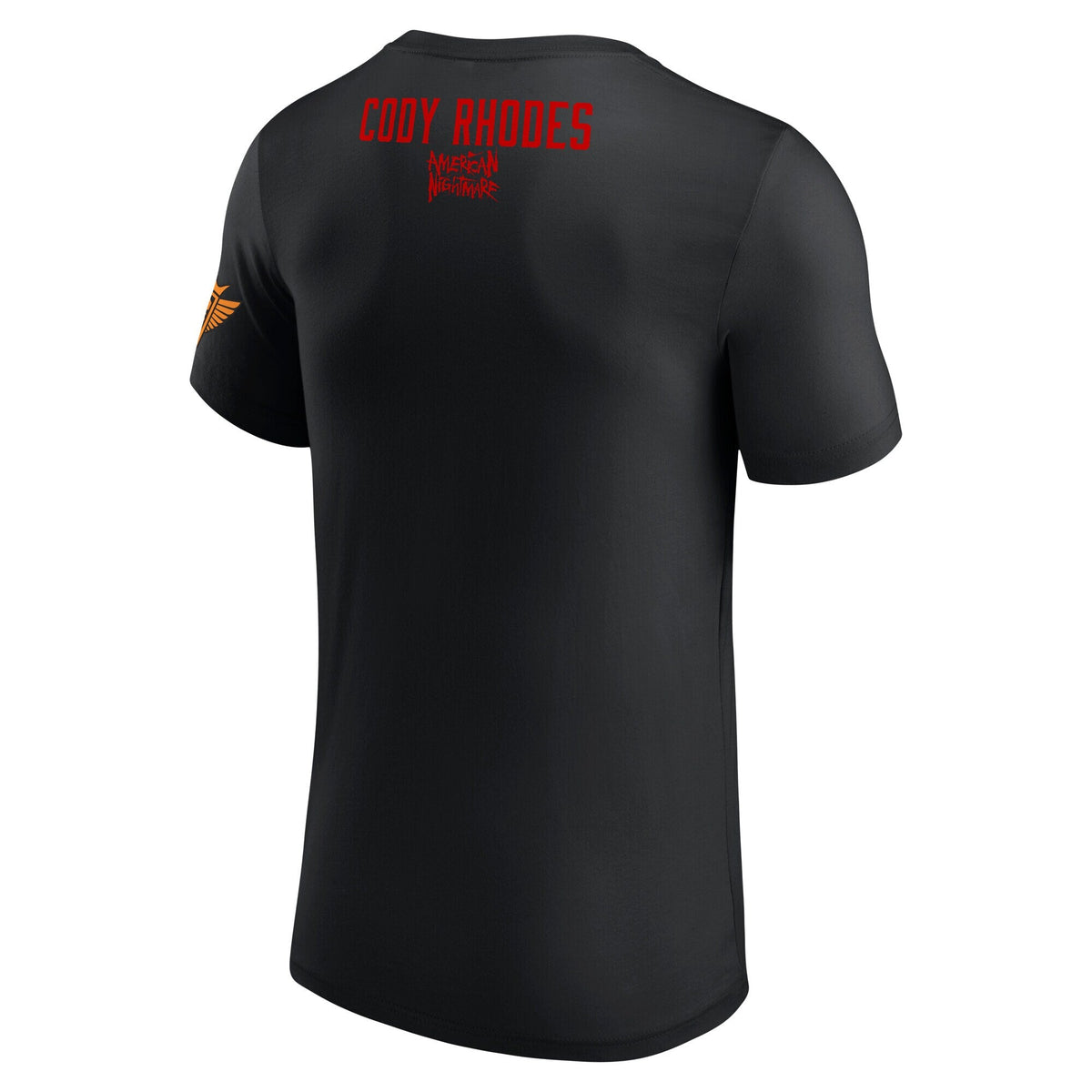 WWE Cody Rhodes Black Lava Skull T-Shirt for Men product image 3, provided for visual reference and product detail review